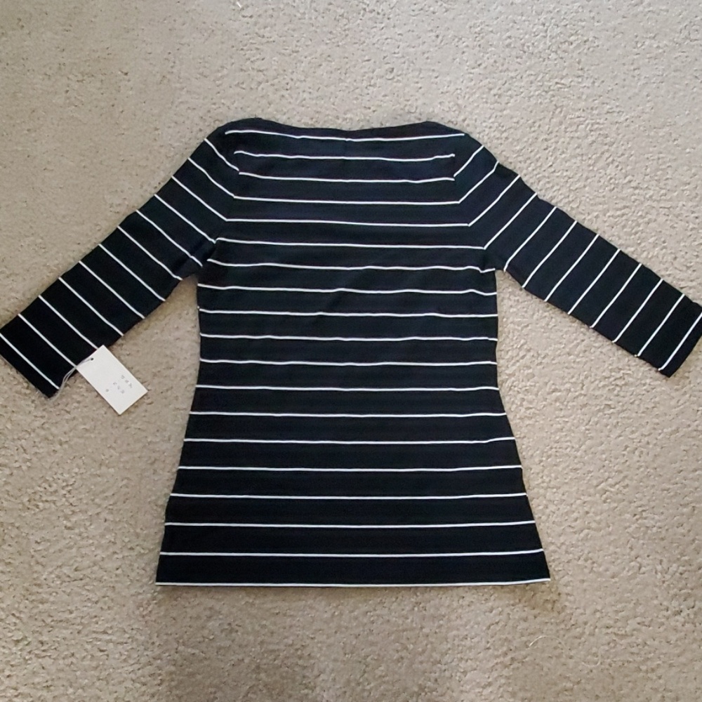 NWT A NEW DAY Striped Top - Picture 2 of 3